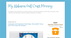 Desktop Screenshot of myalabamagulfcoastmommy.com